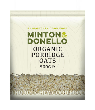 Minton & Donello | Organic Porridge Oats | 500g