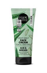 Organic Shop | OS Light Daily Face Cream Aloe&Avocado (50ml) | 50ml