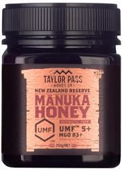 TAYLOR PASS HONEY | Taylor Pass Manuka Honey UMF5+/MGO83 250g | 250g