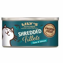 Lilys Kitchen |  Shredded Fillets Tuna & Salmon Cat Wet Food 70g | 70g