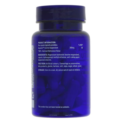 Super Magnesium 300mg - Boost energy, support heart health, and improve nervous system function with this vegan, bioavailable source from coastal Ireland.