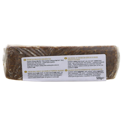 Biona | Rye Bread - Sunflower Seed | 500G