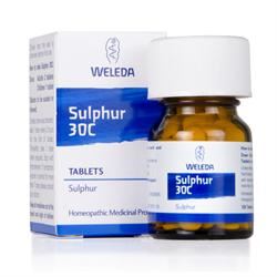 Weleda | Sulphur 30C - 125 tabs | 125 tablet