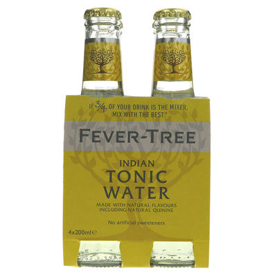 Fevertree | Tonic Water - cluster pack | 4x200ml