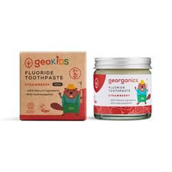 Georganics | Fluoride Toothpaste for Kids Strawberry | 60ml