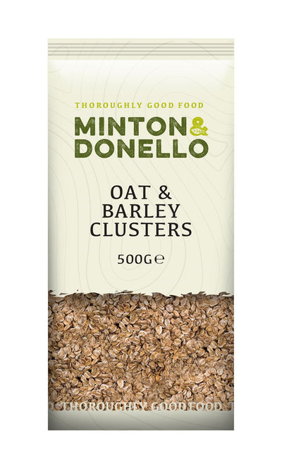 Minton & Donello | Oat & Barley Clusters | 500g