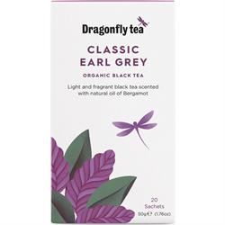 Dragonfly Tea |  Dragonfly Organic Classic Earl Grey tea 20 bag | 20bag