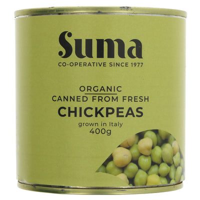 Suma | Fresh Chickpeas - Organic | 400g