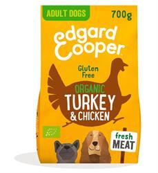 Edgard and Cooper | Dry Dog Food Organic Turkey & Chicken 700g | 700g