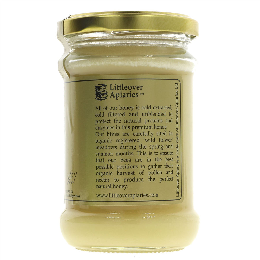 Littleover Apiaries | Organic Wildflower Set Honey | 340G