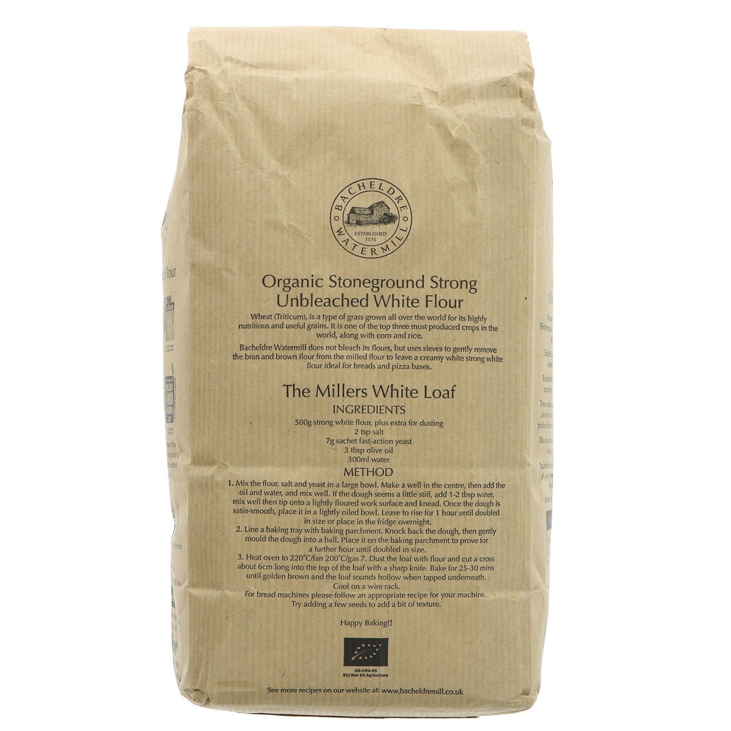 Bacheldre | Stoneground Strong White Flour | 1.5kg