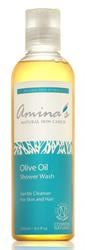 Amina's Natural Skincare | Organic Olive Oil Shower Wash for Everyday Use For All The Family | 250ml