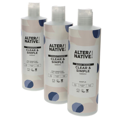 Alter/Native | Conditioner - Clear & Simple - Sensitive/For all hair types | 400ml