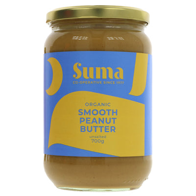 Suma | Peanut Butter, Smooth No Salt - Jumbo jar, organic | 700g