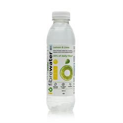 io fibrewater | io fibrewater Lemon & Lime 500 ml - prebiotic fibre water still | 500ml