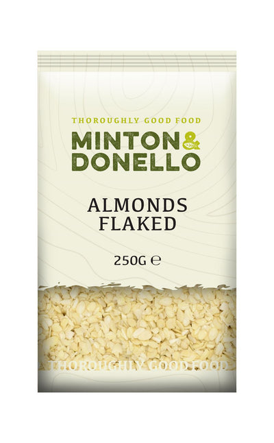 Minton & Donello | Almonds Flaked | 250g