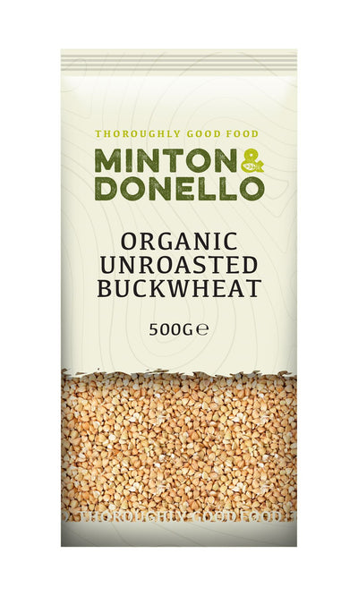 Minton & Donello | Organic Buckwheat Hulled Unroasted | 500g