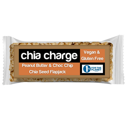 Chia Charge | Vegan P/Butter Choc & Chia Flapjack | 30g