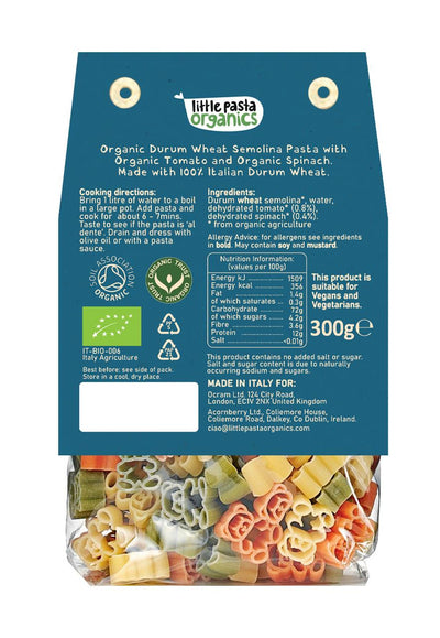 Little Pasta Organics | Teddy Bear Pasta | 300g