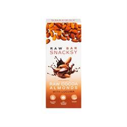 Snacksy | Snacksy Raw Chocolate Alternative Almonds with Lucuma Bar 40g | 40g