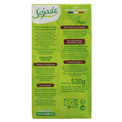 Sojade | Chocolate Soya Dessert - with screwtop | 530g