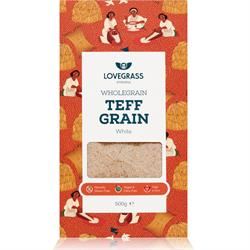 Lovegrass Ethiopia | Wholegrain White Teff Grain 500g | 500g