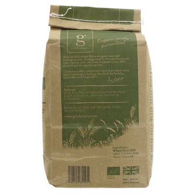 Gilchesters Organics | White Flour Strong Unbleached | 3kg