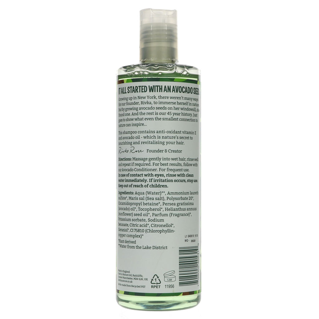 Cruelty-free Avocado Shampoo | Faith In Nature | 400ml