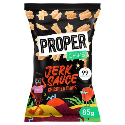 Properchips | Jerk Sauce Chickpea Chips | 85g