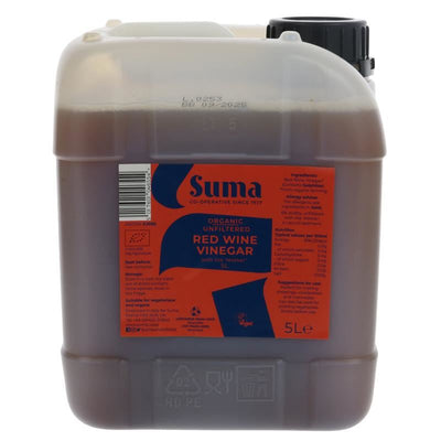 Suma | Organic Red Wine Vinegar | 5l