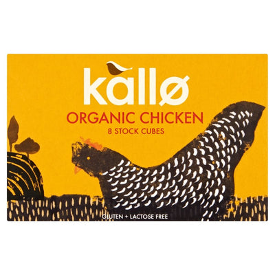 Kallo | Organic Chicken Stock Cubes | 88g