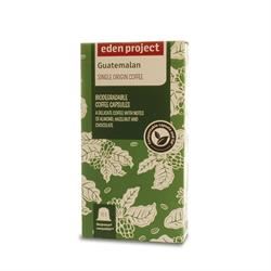 Eden Project | Eden Guatemala compostable Nespresso coffee capsules x10 | 10 capsule