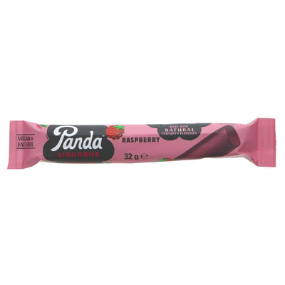 Panda All Natural Raspberry Bar - No Added Sugar, Vegan, 32G