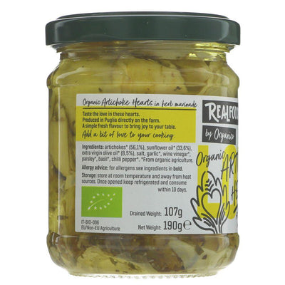 Organico | Artichoke Hearts - Organic | 190g