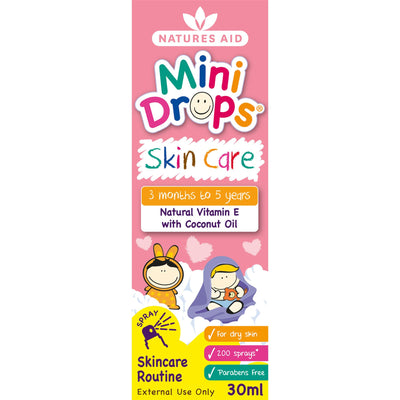 Natures Aid | Mini Drops Skin Care | 30ml