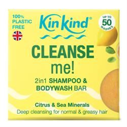 KinKind | KinKind CLEANSE me! 2 in 1 Shampoo & BodyWash Bar 50g | 50g