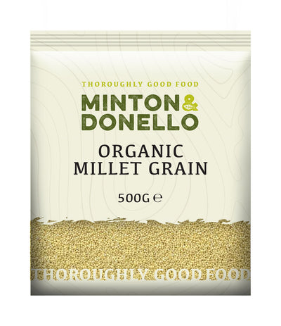 Minton & Donello | Organic Millet Grain Hulled | 500g