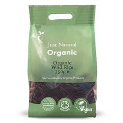 Just Natural Organic | Organic Wild Rice 250g | 250g