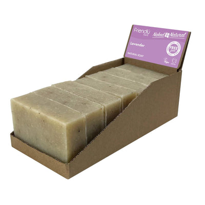 Friendly Soap | Naked & Natural Bath Soap Lavender | 95g