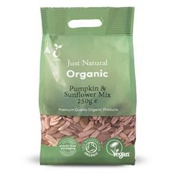 Just Natural Organic | Organic Pumpkin & Sunflower Mix 250g | 250g