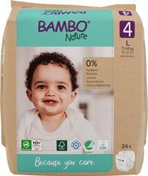 Bambo Nature | Bambo Nature Eco-Nappy Size 4 - 24 Nappies | 768g