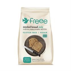 Doves Farm | Gluten Free Seeded Bread Mix. Makes 1 Loaf or 10 Rolls. 500g | 500gbag