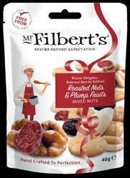 Mr Filberts | Mr Filberts Roasted Nuts and Plump Fruits Mixed Nuts 40g | 40g