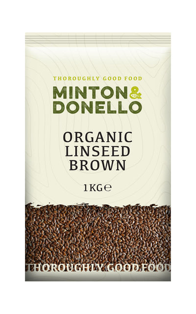 Minton & Donello | Organic Linseed Brown | 1000g