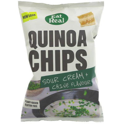 Eat Real | Quinoa Chips Cream & Chives | 90g