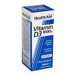 HealthAid | Vitamin D3 1000iu Spray 20ml | 20ml