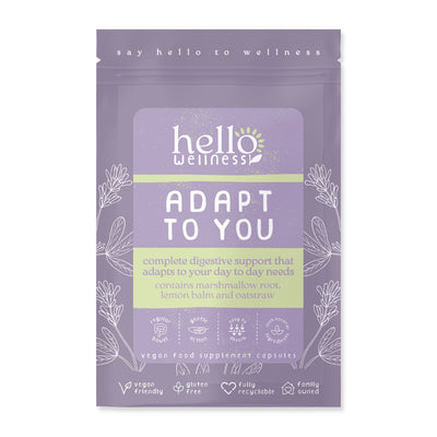 Hello Wellness | Adapt to You Digestive Support | 60caps