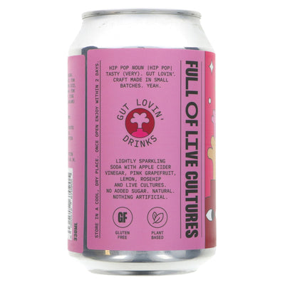 Hip Pop | Pink Grapefruit | 330ml