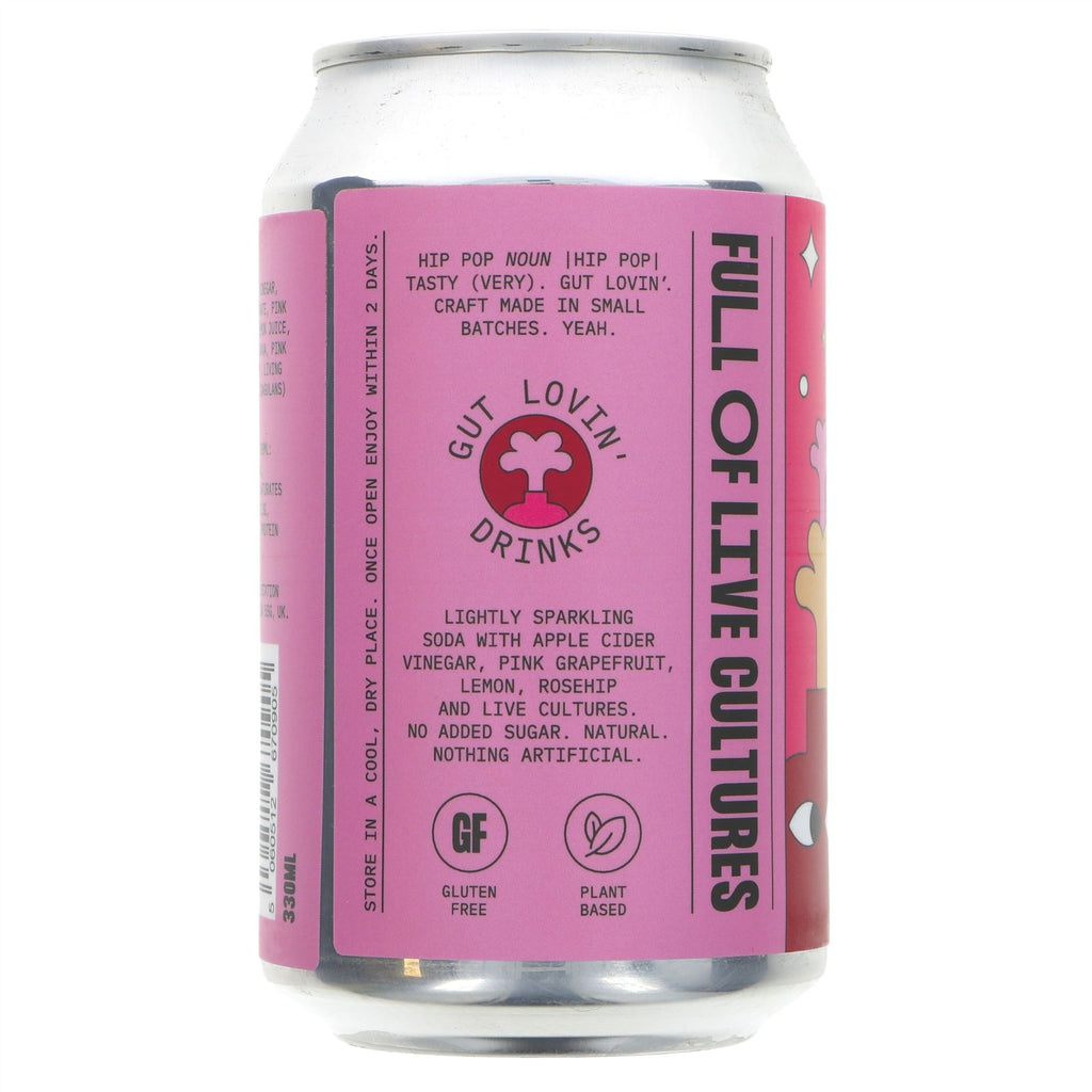 Hip Pop | Pink Grapefruit | 330ml