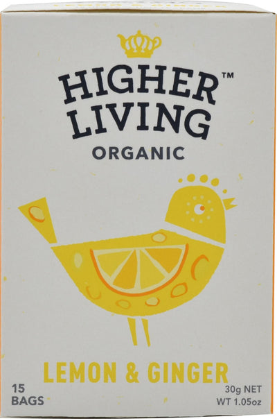 Higher Living | Lemon & Ginger | 15g